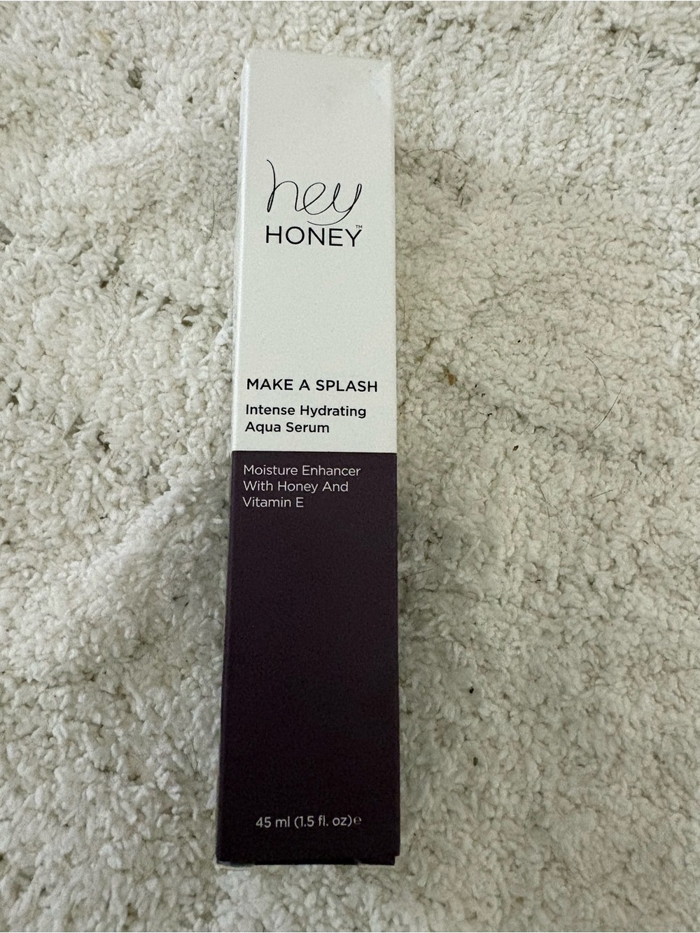 Hey Honey Make A Splash Intense Hydrating Aqua Serum - White & Dark Plum